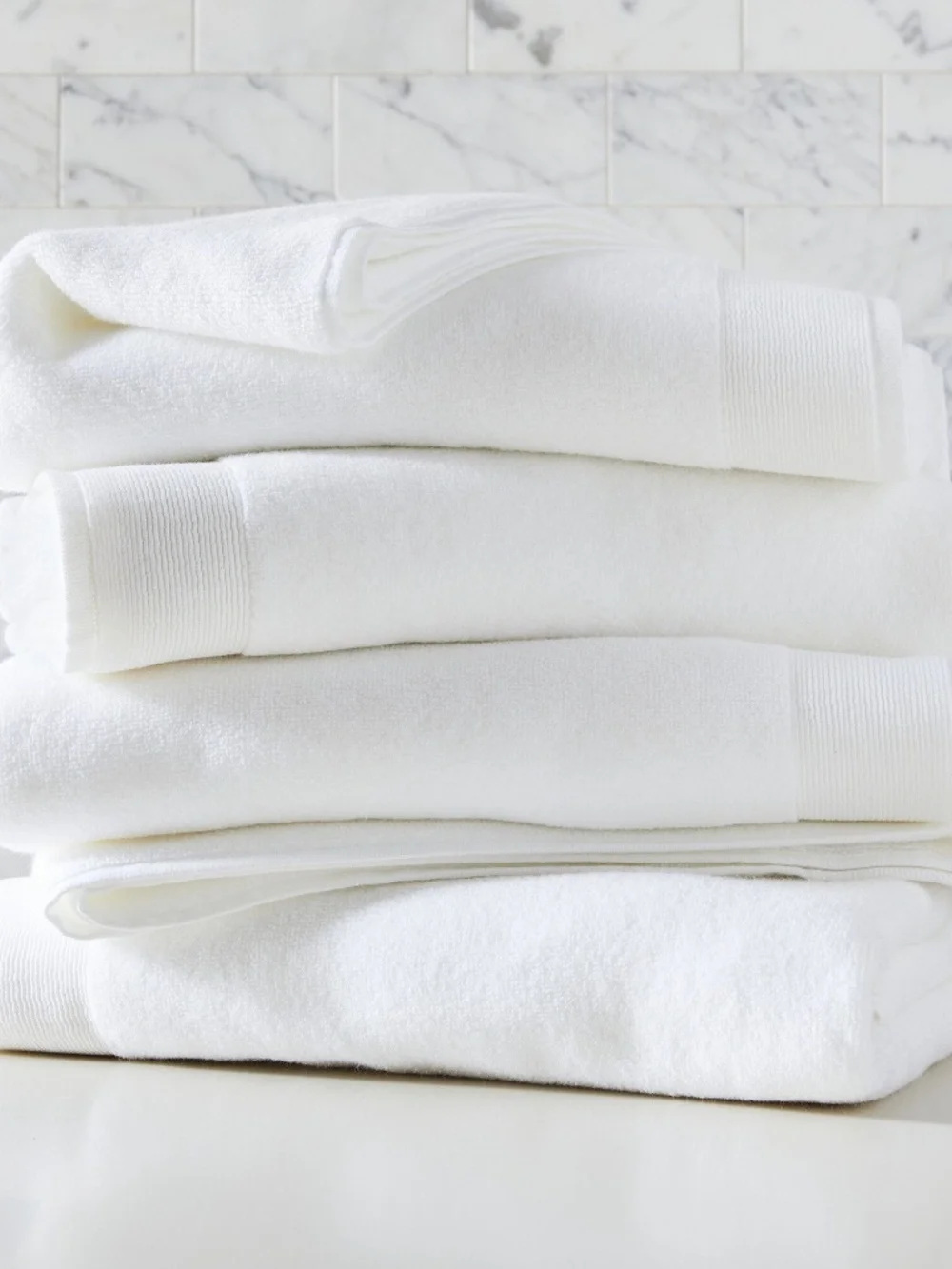 West Elm Plush Fibrosoft (1) Bath Sheet (2) Hand Towels